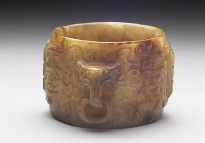 图片[3]-Jade cong-shaped vessel, Southern Song dynasty to Ming dynasty (1127-1644)-China Archive